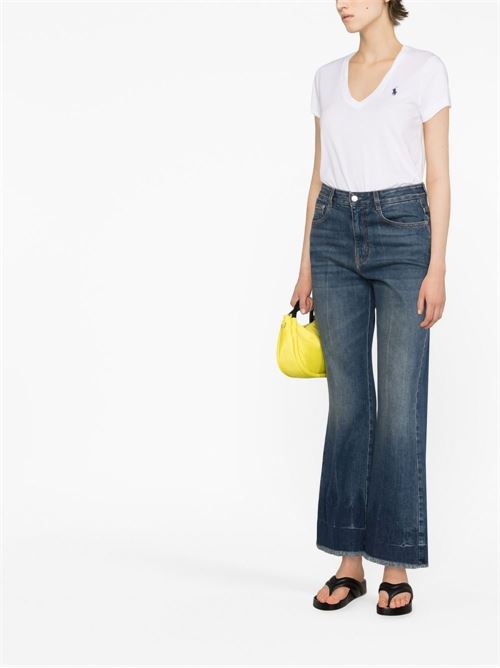 T-shirt donna scollo a v POLO RALPH LAUREN | 211902403001